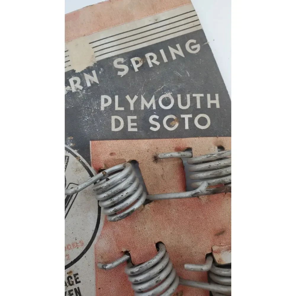 Vintage Card Watt's Wagner Starter Pedal Return Springs Chrysler Dodge Plymouth